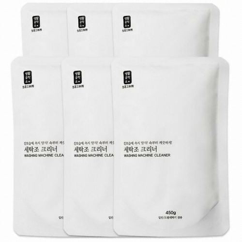 생활공작소 세탁조 크리너 450g (6개)_이미지