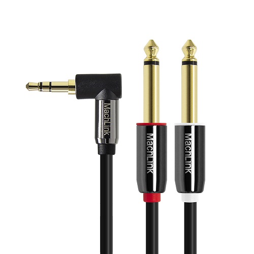 마하링크 ML-TSY6 3.5mm 스테레오 to 5.5mm 모노 Y형 케이블 (ML-TSY6050, 5m)