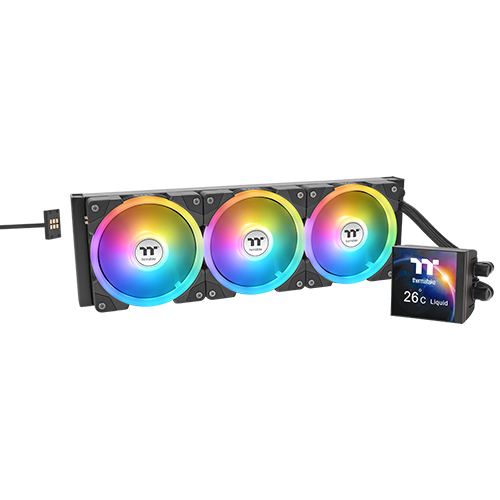 써멀테이크 MAGFloe 420 Ultra ARGB Sync (블랙)_이미지