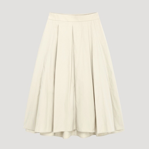 인동에프엔 리스트 플리츠 롱 스커트 TWWSKP52020