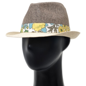 플릭엔플락BCF010.꽃밴드 지사 중년남성 페도라 중절모 봄 여름 신사 외출 모자