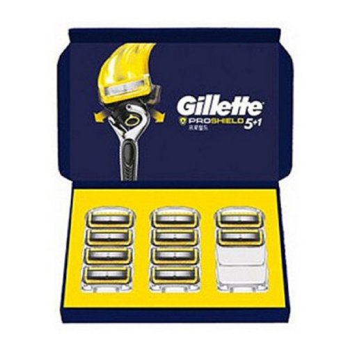 질레트 리뉴얼 프로쉴드 옐로우 면도날 (10개)