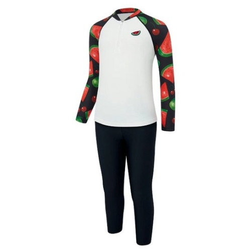 아레나 남아동 프룻 매니아 래쉬가드 세트 A5BB1BS01BLK