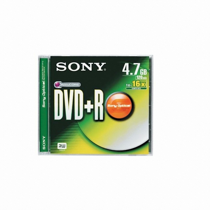 SONY DVD+R 4.7GB 16x 쥬얼 1장_이미지