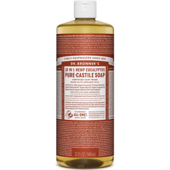 닥터브로너스 유칼립투스 퓨어 캐스틸 솝 950ml (2개)_이미지