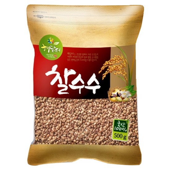 현대농산 국내산 찰수수 500g (2개)_이미지