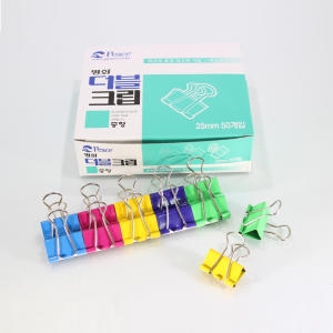 피스코리아 더블클립 중 25mm 50개입이미지입니다. 누르면 해당 게시물로 새창이동합니다.