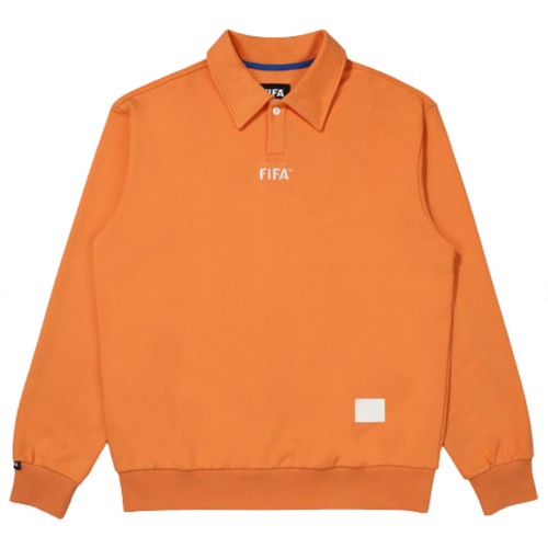 코웰패션 피파 OLP 에센셜 카라 맨투맨 FF23MC01U (500, 오렌지)