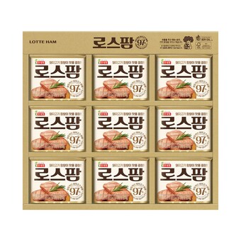 롯데웰푸드 롯데햄 <b>로스팜</b>97 9호