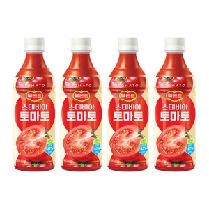 롯데칠성음료 델몬트 스테비아 토마토 400ml (4개)_이미지