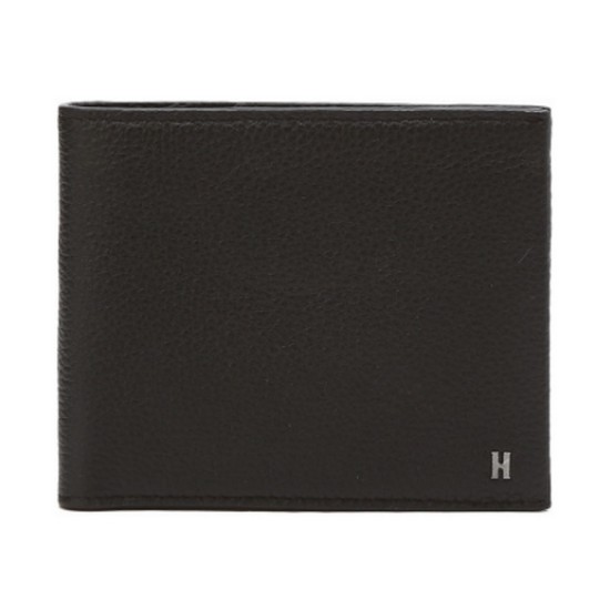 LF 헤지스ACC 다크브라운 단색 소가죽 반지갑 HJWA3F801W3