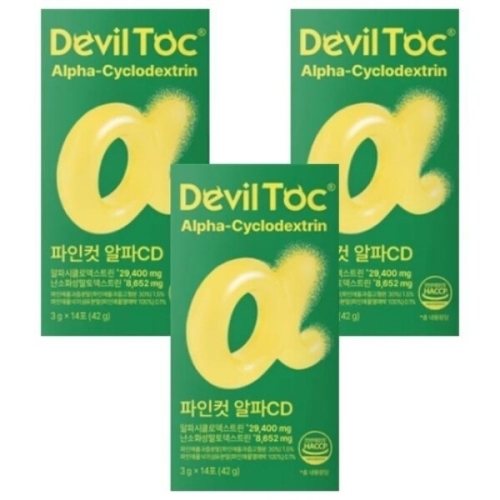 [불명] 데빌톡 파인컷 알파CD 14포 (3개)_이미지