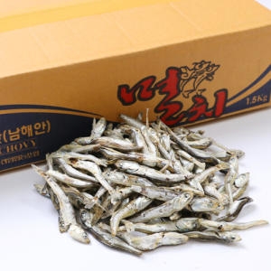 통영산 다시 국물 육수용 주바멸치 1.5kg 최상