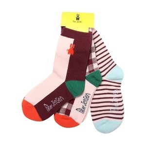 피터젠슨 PJ 여아 멀티 양말 3PCS 세트 PRX63UD21M_PK