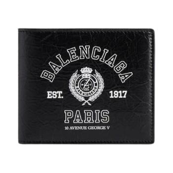 발렌시아가 캐쉬 스퀘어 폴디드 지갑 블랙 5945492ABKM1000_이미지