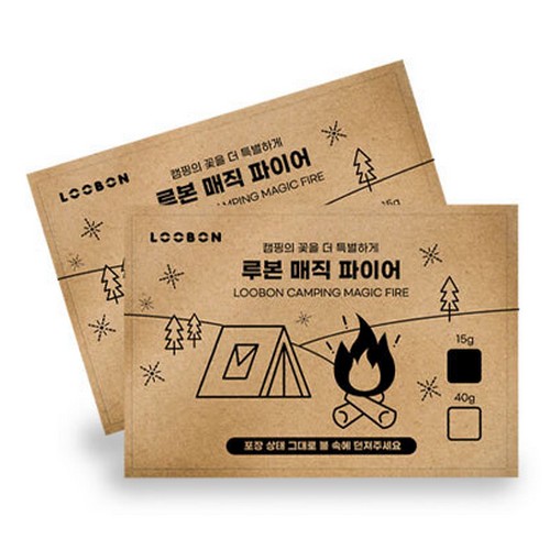 루본 매직 캠프파이어 가루 15g (10개)