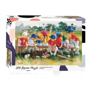 직소퍼즐 명화 풍경 야구장 아이들 500피스 T-A05-1001
