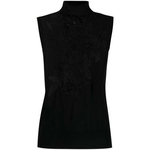  에르마노설비노 긴팔 티셔츠 D435L300APATL95708 BLACK