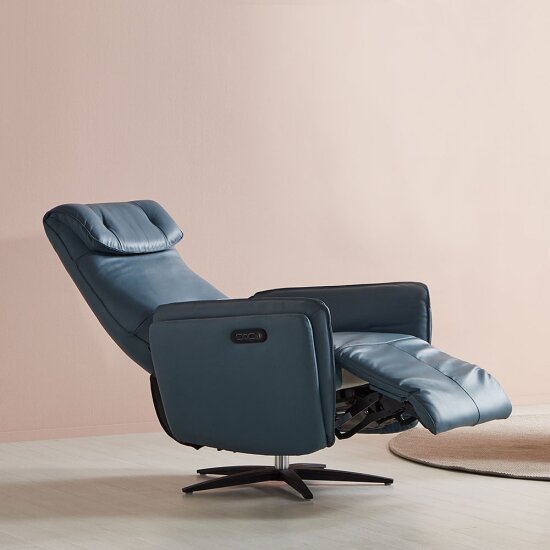 베이직팩토리 스코나 에임스 실리콘레더 가죽 리클라이너 1인용