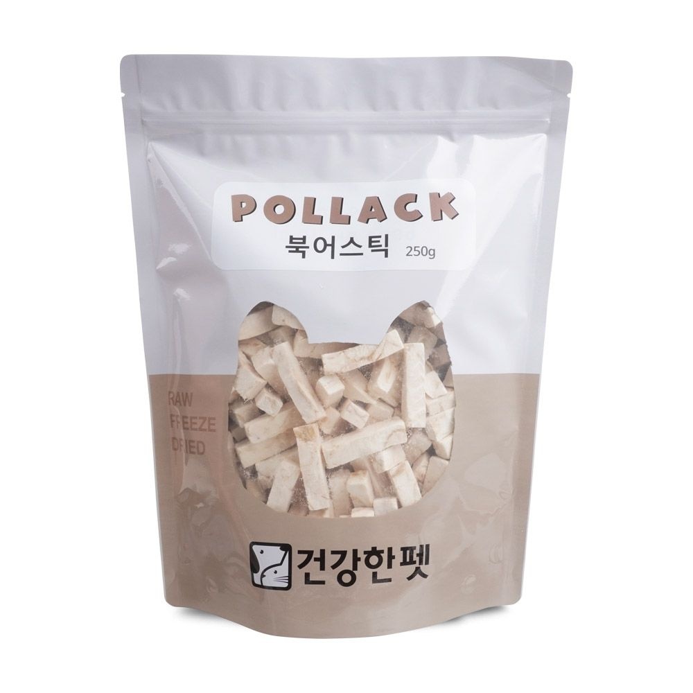 건강한펫 북어스틱 250g (1개)_이미지