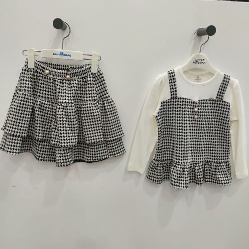 W버드선염티셔츠프리티큐롯바지상하세트 H251MTS0411_SH