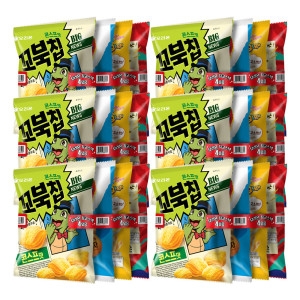 오리온 최고스낵 4묶음 (꼬북칩+포카칩오리지널+오감자그라탕+썬) (6개)_이미지