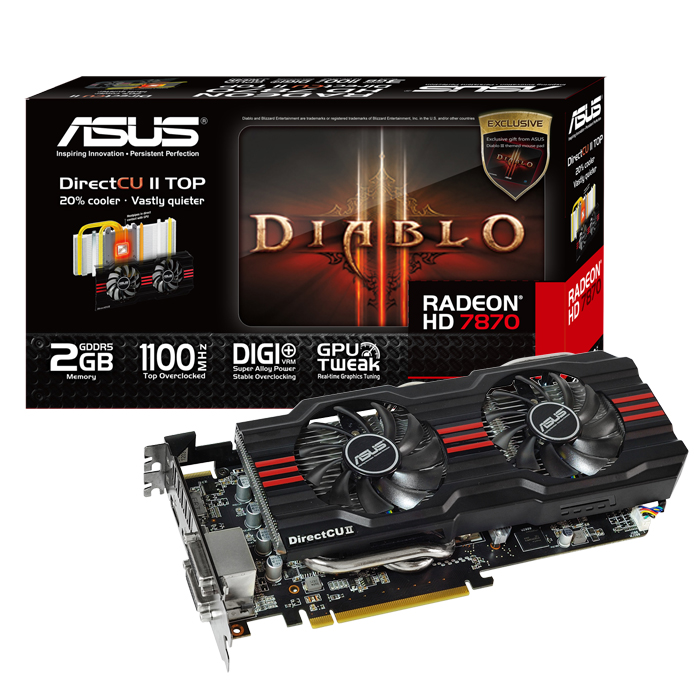 ASUS 라데온 HD 7870 EAH7870 TOP V2 D5 2GB DCII STCOM_이미지