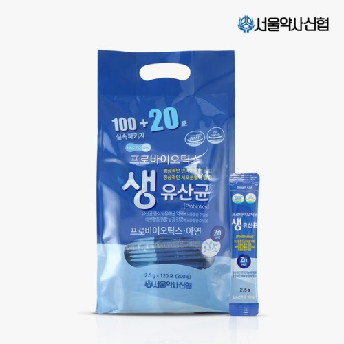 서울약사신협 프로바이오 생유산균 2.5g 120포 (2개)_이미지