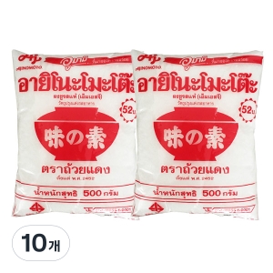 아지노모토 우마미 L 글루탐산나트륨 미원 조미료 500g 10개_이미지