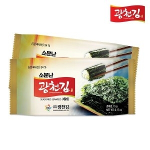 소문난 재래3단 도시락김 72봉 5g 9매 x3Px24팩