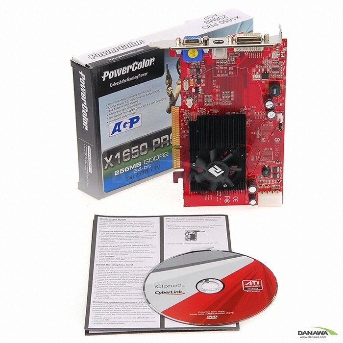 PowerColor �󵥿� X1650Pro 256MB AGP ����