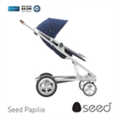 SEED 시드 파필리오 프리미엄 디럭스 유모차 (쿨네이비)_이미지