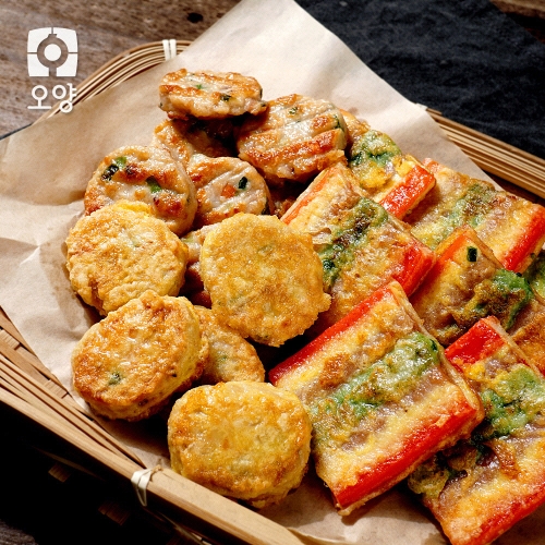 사조오양 오색 모듬전 1kg (1개)_이미지