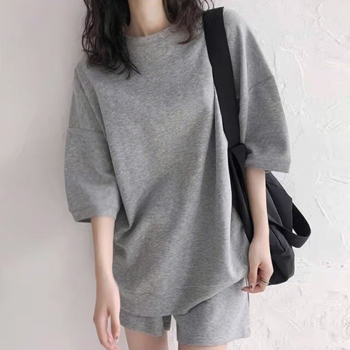 리즈무드 제노 반팔 맨투맨 반바지 set_이미지