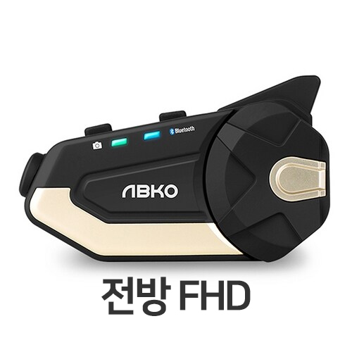 앱코 Tplex 헬멧 블루투스 골드블랙 (본품)_이미지