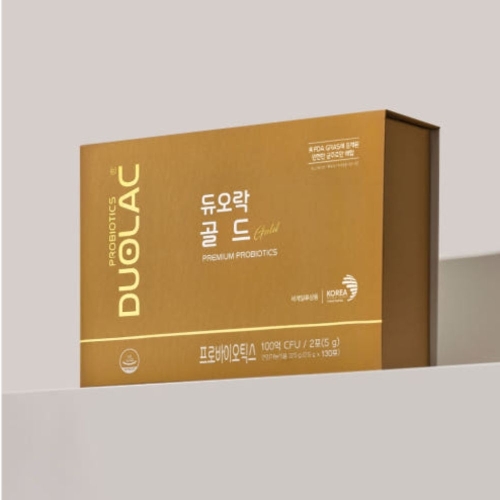 듀오락 골드 프로바이오틱스 2.5g 130포이미지입니다. 누르면 해당 게시물로 새창이동합니다.