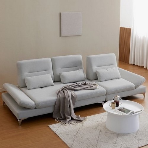 베스트리빙 레브 스윙 아쿠아텍스 패브릭 소파 4인용 (스툴포함)_이미지