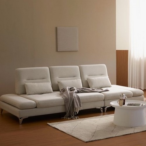 베스트리빙 레브 스윙 아쿠아텍스 패브릭 소파 4인용 (스툴포함)_이미지