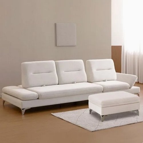 베스트리빙 레브 스윙 아쿠아텍스 패브릭 소파 4인용 (스툴포함)