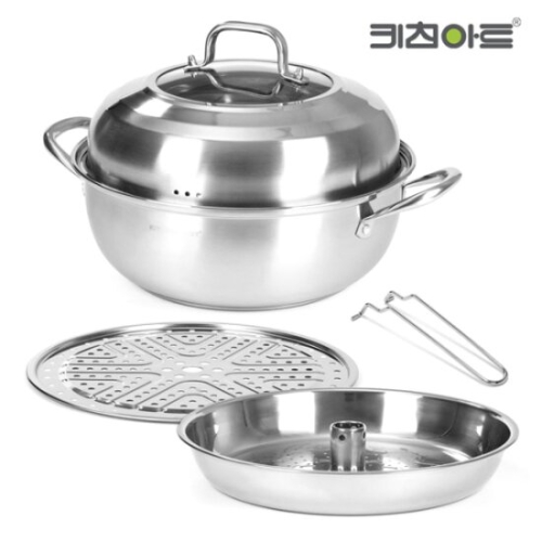 키친아트 퀸즈 IH 해물 찜냄비 (32cm)_이미지