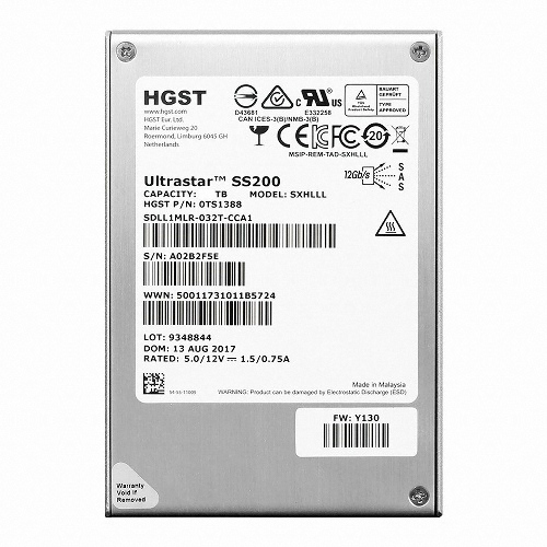 HGST Ultrastar DC SS200 3DW/D (3.2TB)_이미지