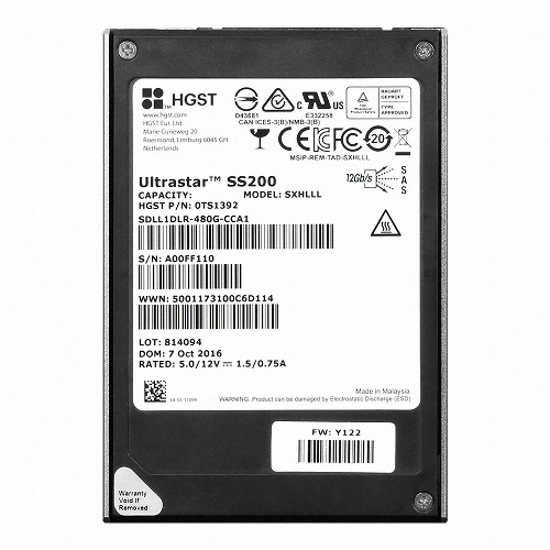 HGST Ultrastar DC SS200 3DW/D