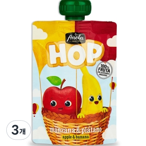 Safrunat S.L. 아넬라 HOP 짜먹는 과일퓨레 100g (3개)_이미지