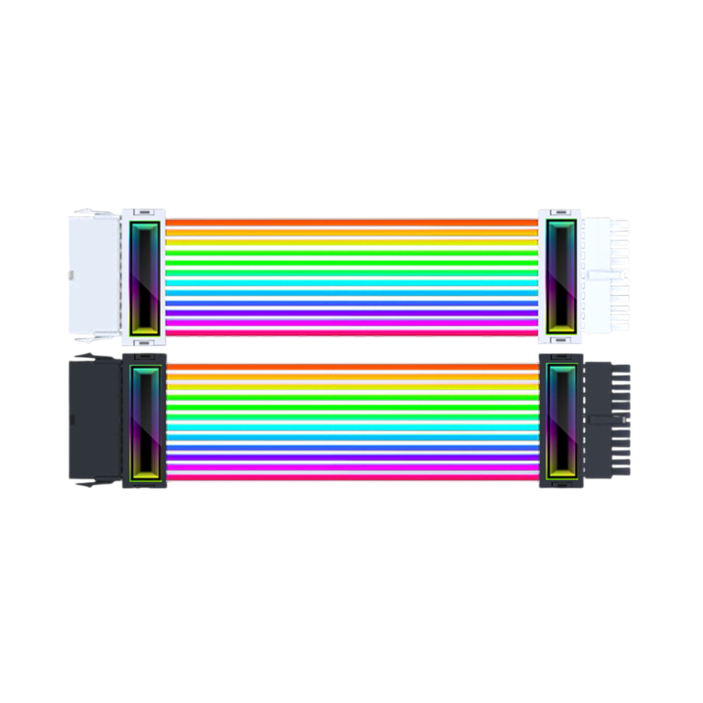 러빙쿨 E-24B ARGB 24핀 슬리빙 케이블 (블랙)