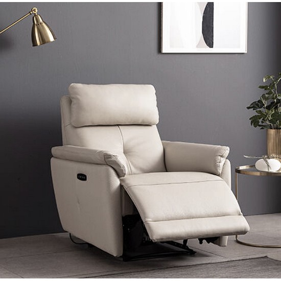 시트앤모어 코멜리 3모터 이태리 천연통가죽 리클라이너 1인용_이미지