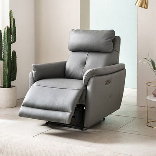 시트앤모어 코멜리 3모터 이태리 천연통가죽 리클라이너 1인용_이미지