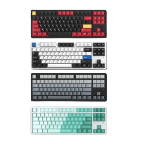 EK87 PRO 유무선 기계식 화이트