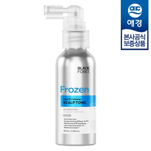 블랙포레 프로즌 쿨 앤 진정 두피 토닉 100ml이미지입니다. 누르면 해당 게시물로 새창이동합니다.