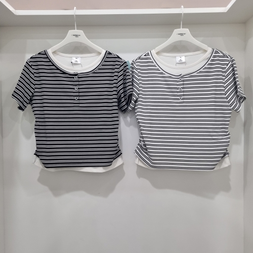 행텐주니어 틴즈 여아 스트라이프 레이어드 골지 가디건 14530-131-642-31 34587_14530-131-642-31_이미지