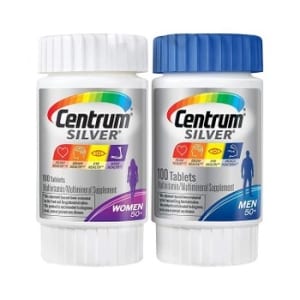 <b>센트룸</b> 실버 포 맨 100정 + 실버 포 우먼 100정 세트